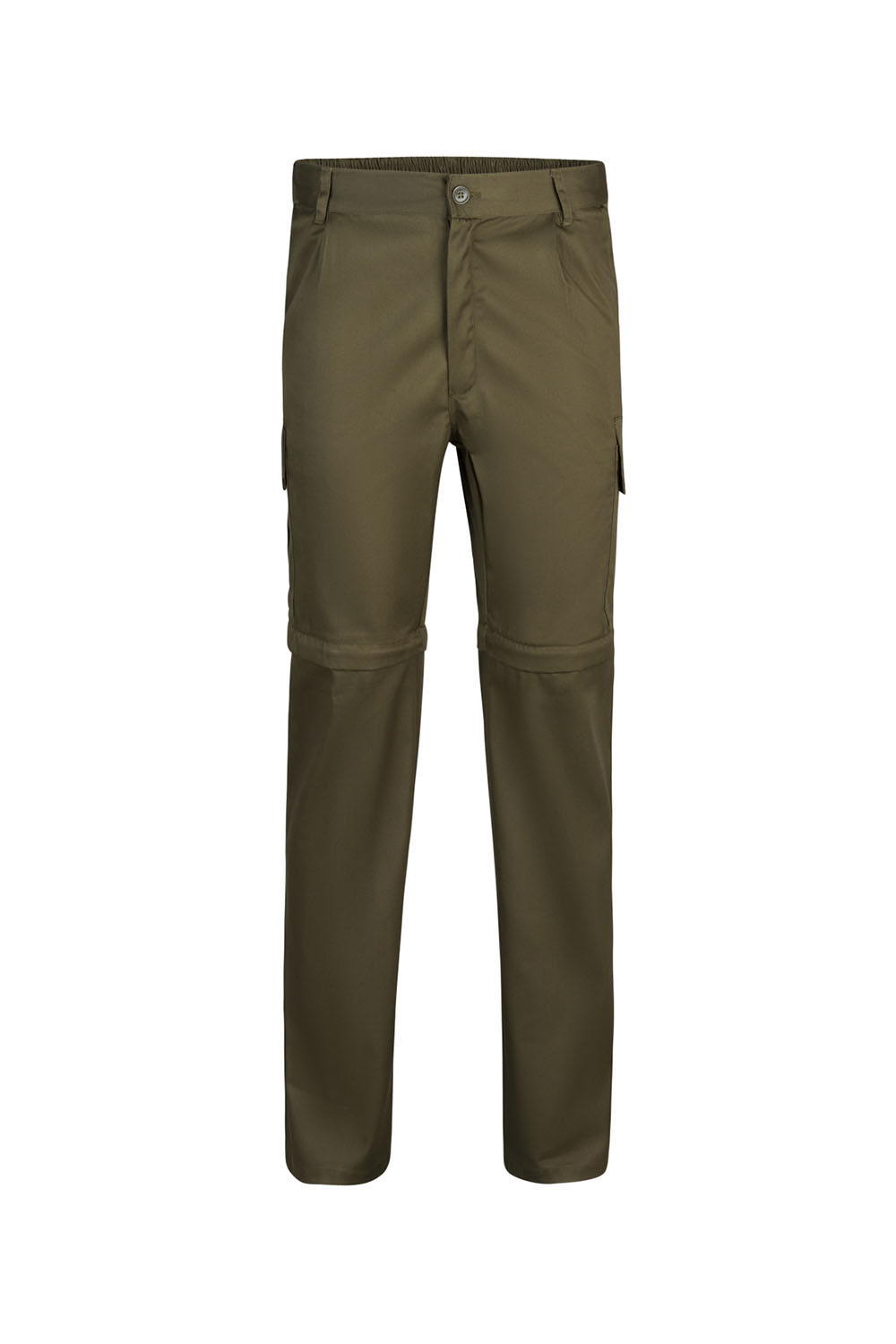 Spodnie z wieloma kieszeniami 346 - KHAKI GREEN 03