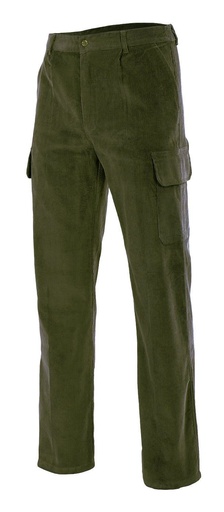 Spodnie z wieloma kieszeniami 380 - KHAKI GREEN 03
