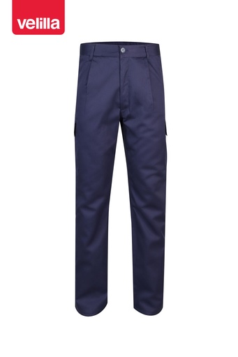 Spodnie z wieloma kieszeniami 398 - MARINE BLUE 01