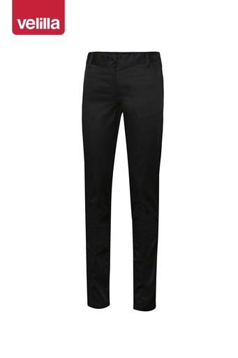 Spodnie stretch damskie 403003S - BLACK 00
