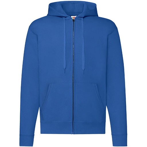 Bluza Klasyczna Bawełniana z Kapturem F401N - Royal Blue