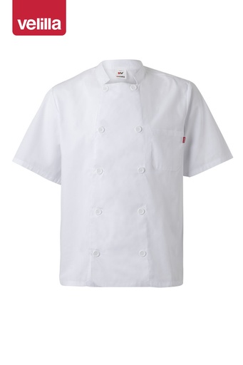 Kitel kucharski z krótkim rękawem 405201 - WHITE 07
