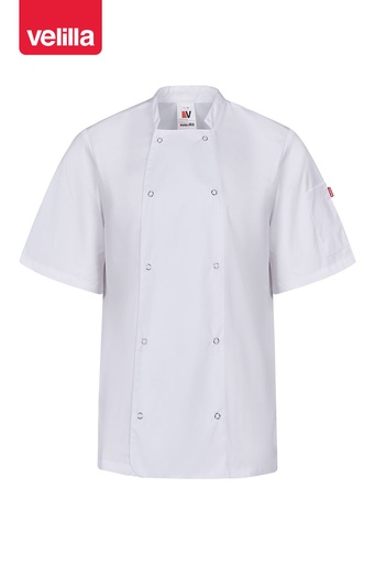 Kitel kucharski z krótkim rękawem 405205 - WHITE 07