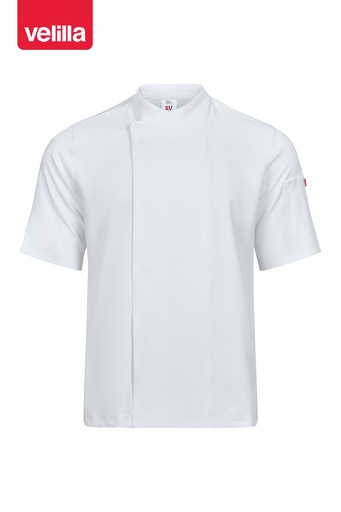 Kitel kucharski z krótkim rękawem 405209 - WHITE 07