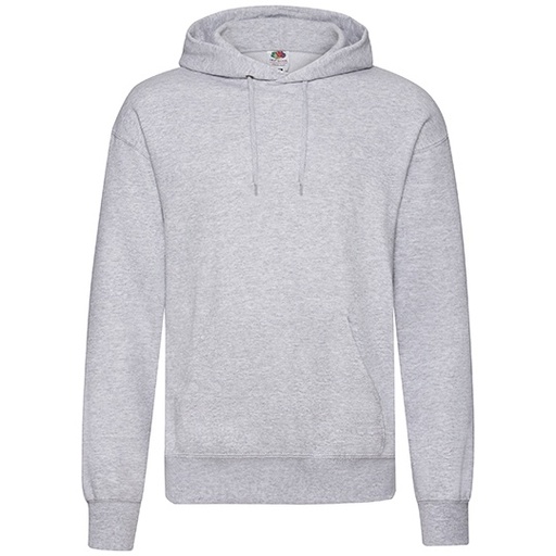 Bluza z kapturem klasyczna F421 - Heather Grey