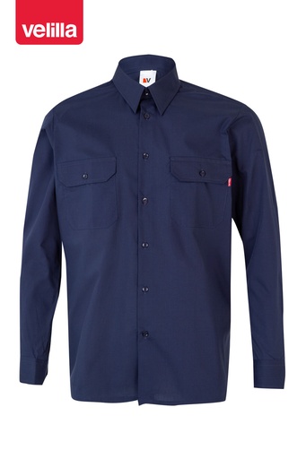 Koszula z długim rękawem 520 - MARINE BLUE 01