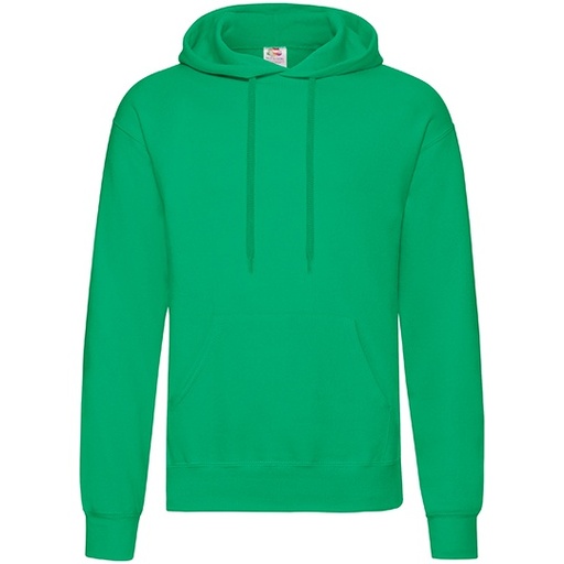 Bluza z kapturem klasyczna F421 - Kelly Green