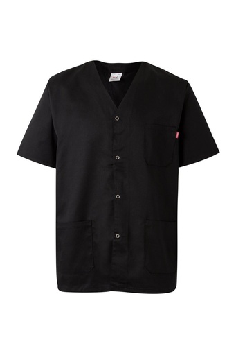 Fartuch medyczny z krótkim rękawem 535201 - BLACK 00