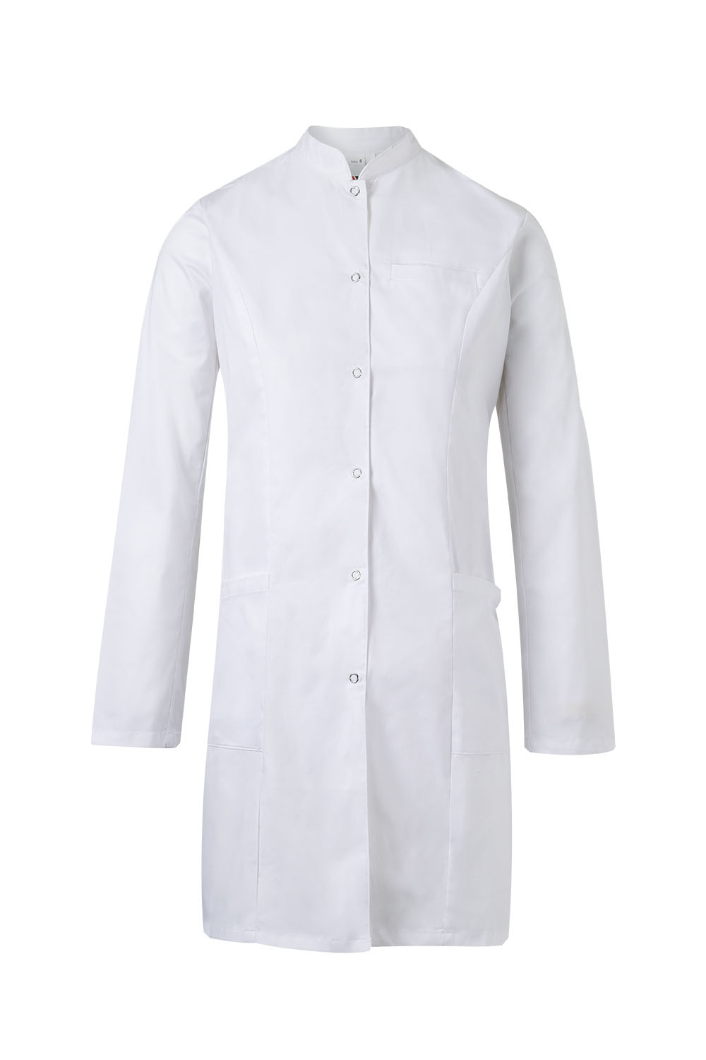 Fartuch medyczny stretch ze stójką damska 539007S - WHITE 07