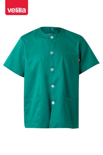 Fartuch medyczny z krótkim rękawem 599 - GREEN 02