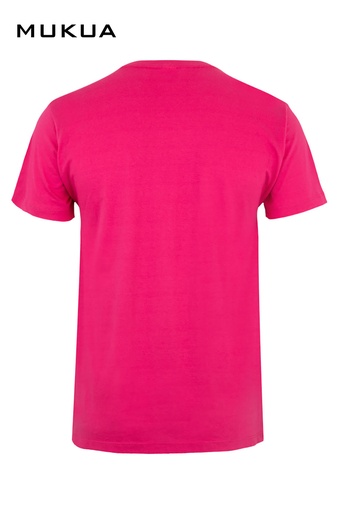 Koszulka z krótkim rękawem unisex PALM MK023CV - FUCHSIA 406