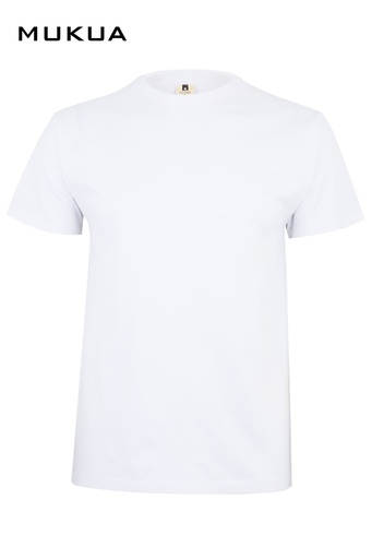 Koszulka z krótkim rękawem unisex PALM MK023WV - WHITE 100