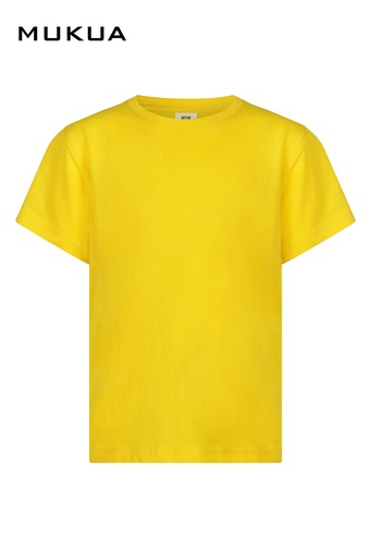 Koszulka z krótkim rękawem dla dzieci MELBOURNE KIDS MK175CV - YELLOW 300