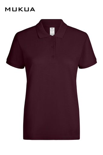 Koszulka polo z krótkim rękawem damska NOBBY MK214CV - WINE 403