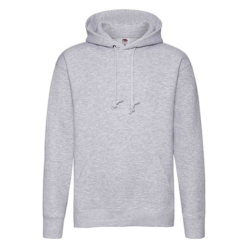 Bluza Klasyczna Bawelniana z Poliestrem F421N - Heather Grey