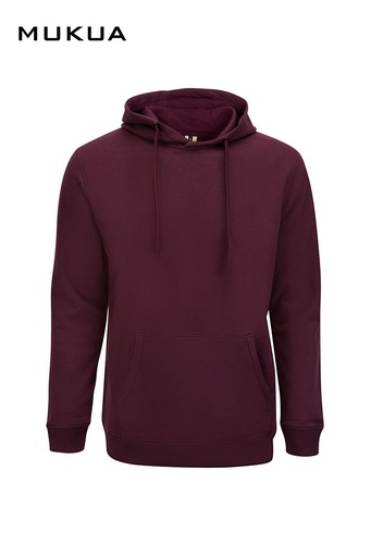 Bluza z kapturem unisex SIDNEY MK605V - WINE 403