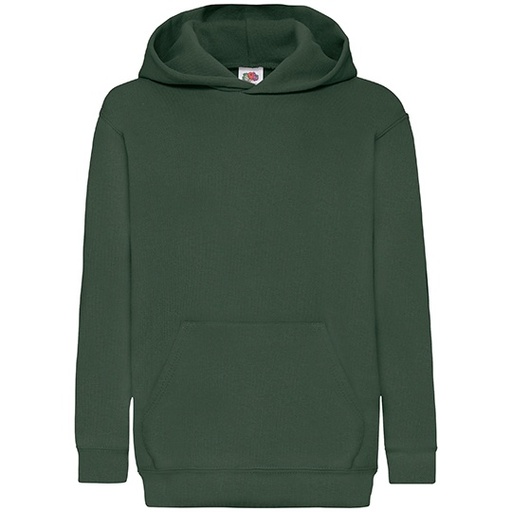 Bluza dziecięca z kapturem F421NK - Bottle Green