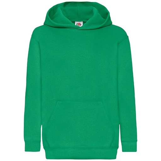Bluza dziecięca z kapturem klasyczna F421NK - Kelly Green