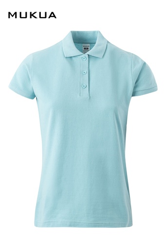 Koszulka polo z krótkim rękawem damska MACKAY WOMAN PS200WC - SKY BLUE 501