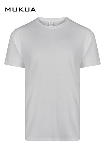 Koszulka z krótkim rękawem unisex DERBY TS151UW - WHITE 100