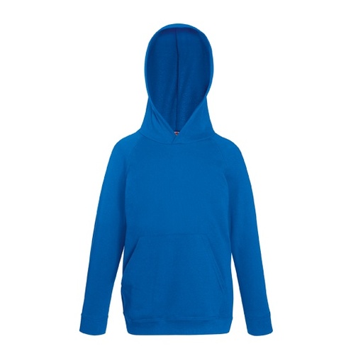 Dziecięca lekka bluza z kapturem F430K - Royal Blue