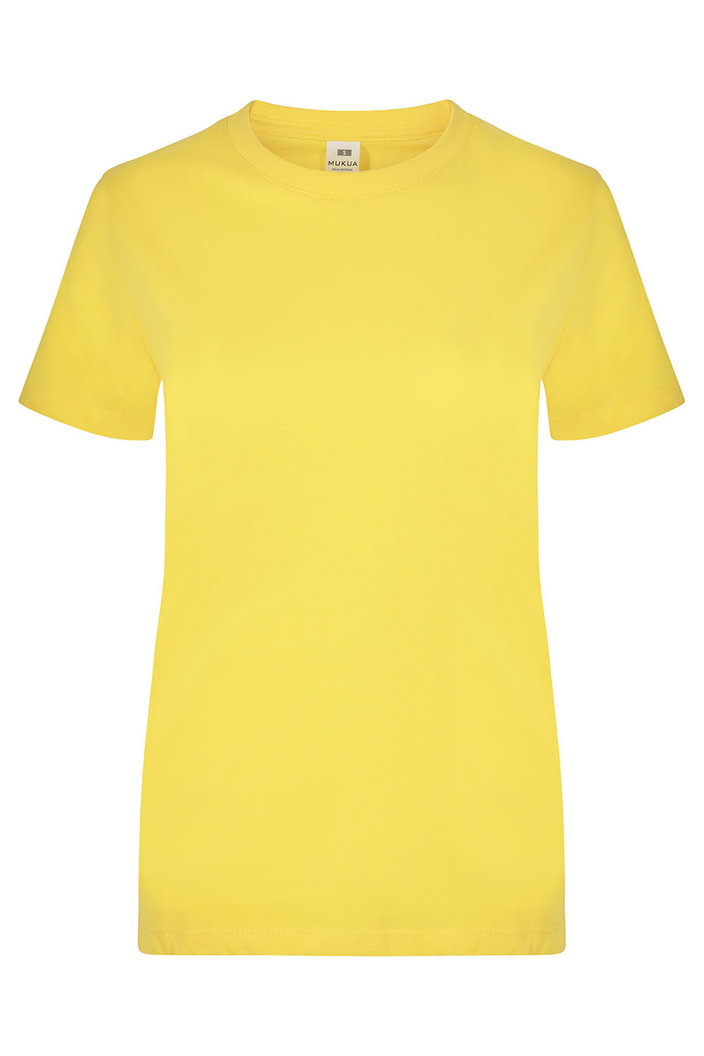 Koszulka z krótkim rękawem damska PALM WOMAN TS190WC - YELLOW 300