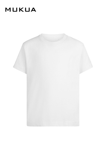 Koszulka z krótkim rękawem dla dzieci COAST KIDS TSN165KW - WHITE 100