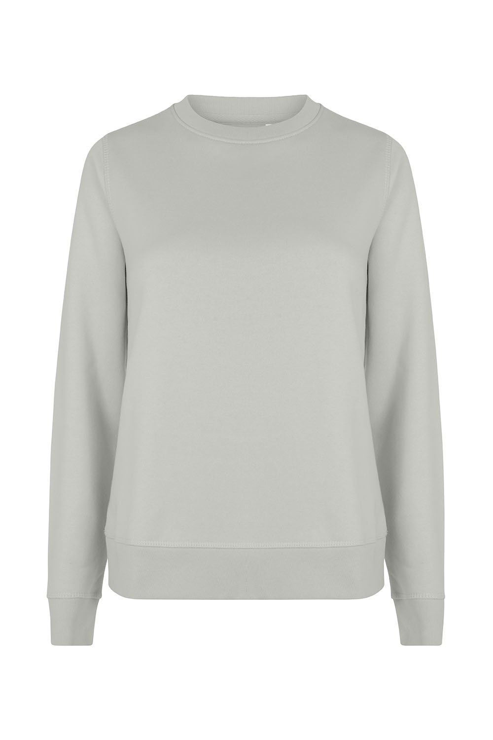 Bluza z okrągłym dekoltem damska DUNE WOMAN SCN300W - MISTY GREY 221