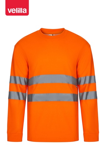 Koszulka z długim rękawem z odblaskami 305604 - HI-VIS ORANGE 19