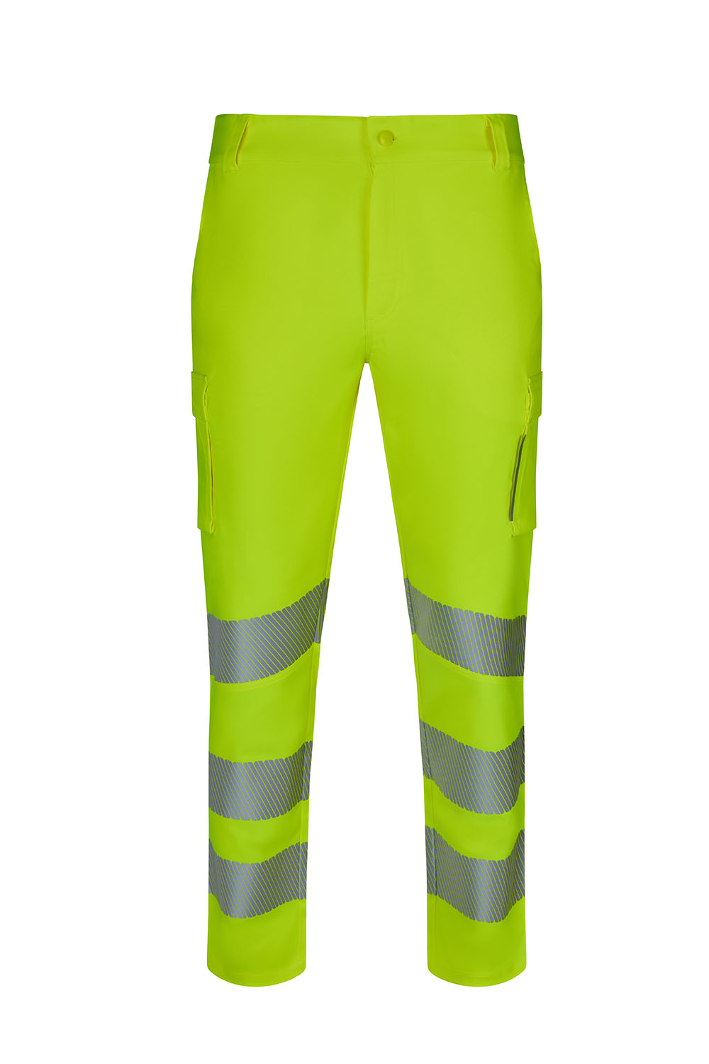 Spodnie stretch z odblaskami 303031S - HI-VIS YELLOW 20