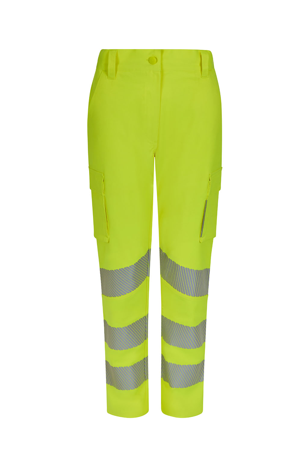 Spodnie stretch z odblaskami damskie 303031SW - HI-VIS YELLOW 20