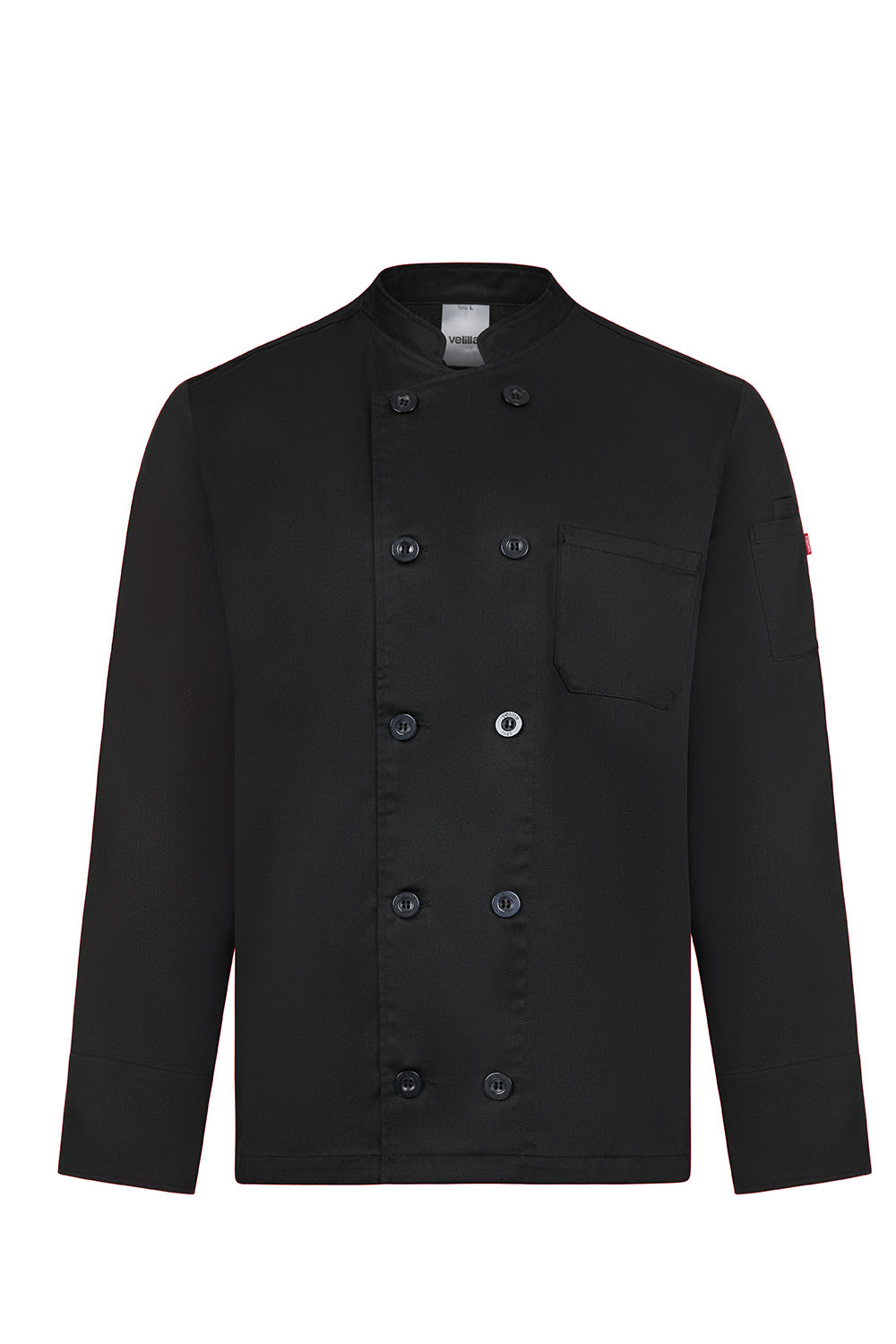 Kitel kucharski z długim rękawem 405224 - BLACK 00
