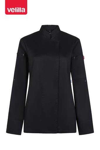 Kitel kucharski damski 405211W - BLACK 00