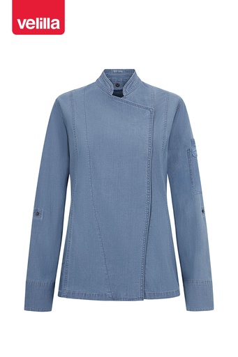 Kitel kucharski damski 405212SW - LIGHT BLUE DENIM 86