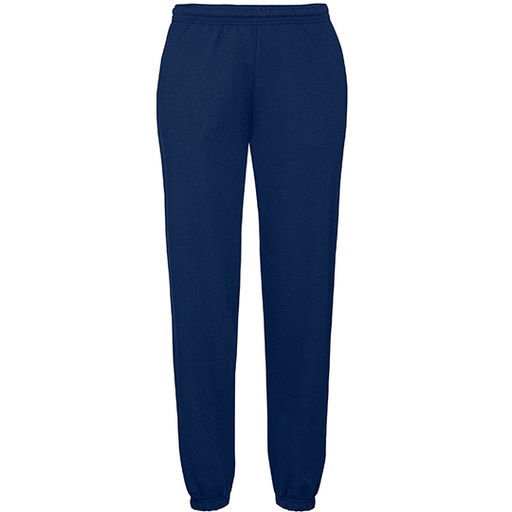 Spodnie Dresowe Klasyczne Bawełniane F480 - Navy