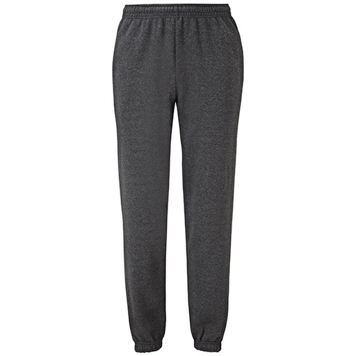 Spodnie dresowe ze ściągaczami F480 - Dark Heather Grey