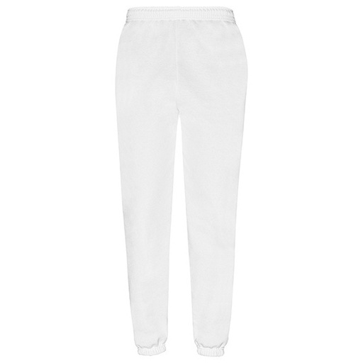 Spodnie Dresowe Klasyczne Bawelniane F480 - White