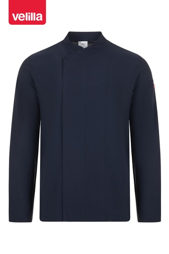 Kitel kucharski z długim rękawem 405210 - NAVY BLUE 61