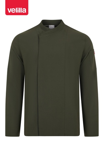Kitel kucharski z długim rękawem 405210 - OLIVE GREEN 36