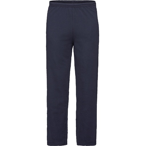 Spodnie Dresowe Klasyczne Lekki Nieczesany Fleece F490 - Deep Navy