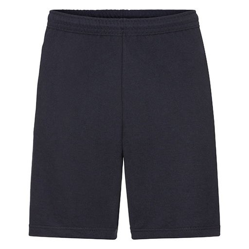 Szorty Klasyczne Lekki Nieczesany Fleece F495 - Deep Navy