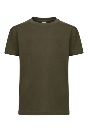 Koszulka z krótkim rękawem dla dzieci MELBOURNE KIDS MK175CV - MISTY GREEN 621