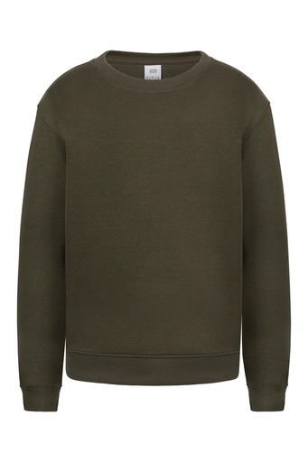 Bluza z okrągłym dekoltem dla dzieci AVALON KIDS SC270K - MISTY GREEN 621