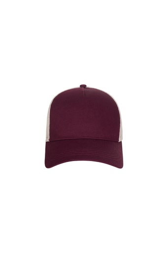 Czapka unisex HAMILTON BICOLOR CM260B - WINE/BONE 811