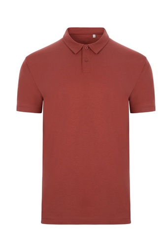 Koszulka polo z krótkim rękawem unisex CREEK PSN160UC - TERRACOTTA 418