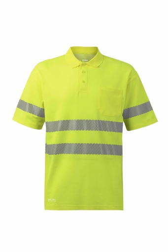 Koszulka polo z krótkim rękawem z odblaskami 305542 - HI-VIS YELLOW 20