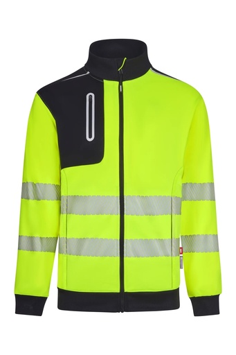 Bluza z odblaskami 305730 - BLACK/HI-VIS YELLOW 00/20
