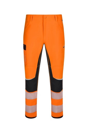 Spodnie z odblaskami 303030X - BLACK/HI-VIS ORANGE 00/19