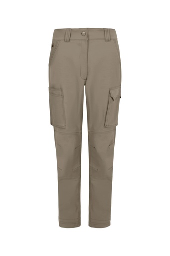Spodnie z wieloma kieszeniami damskie 103030XW - SAND BEIGE 46