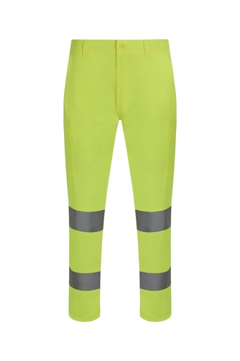 Spodnie z wieloma kieszeniami z odblaskami 303011 - HI-VIS YELLOW 20